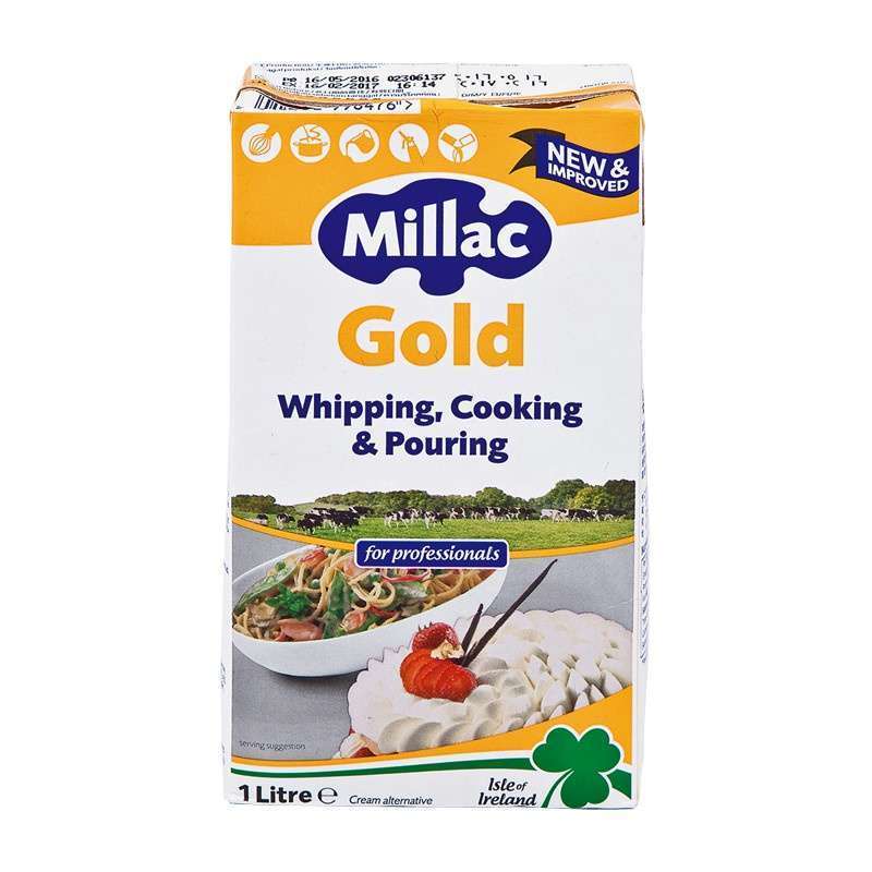 Jual Milac Gold Whipping Cream 1 Liter / Millac Gold Whip Whipping ...