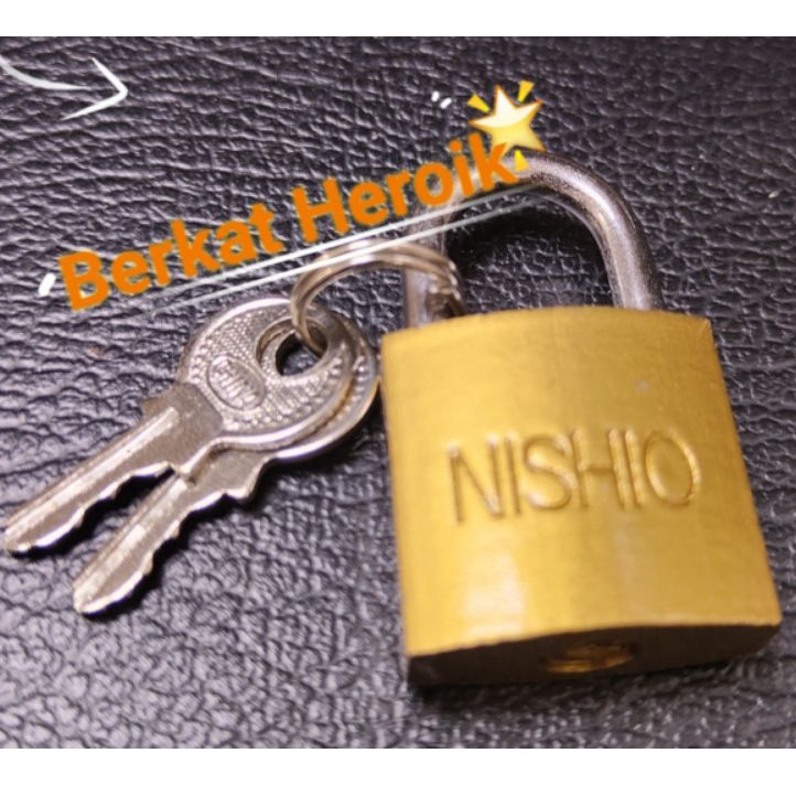 Jual Gembok 20/25/30/40 mm Kuning | Padlock Kuning | Shopee Indonesia