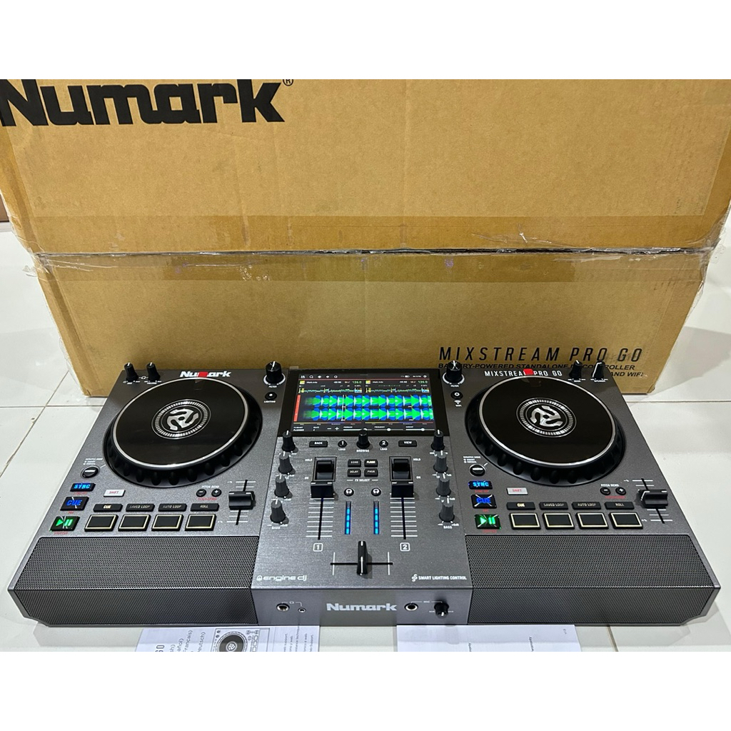 Jual Alat Numark Mixstream Pro Go Touchscreen Like New Fullset Box ...