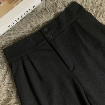 Celana Kulot Wanita Knit Highwaist Jennie Pants Premium Kancing