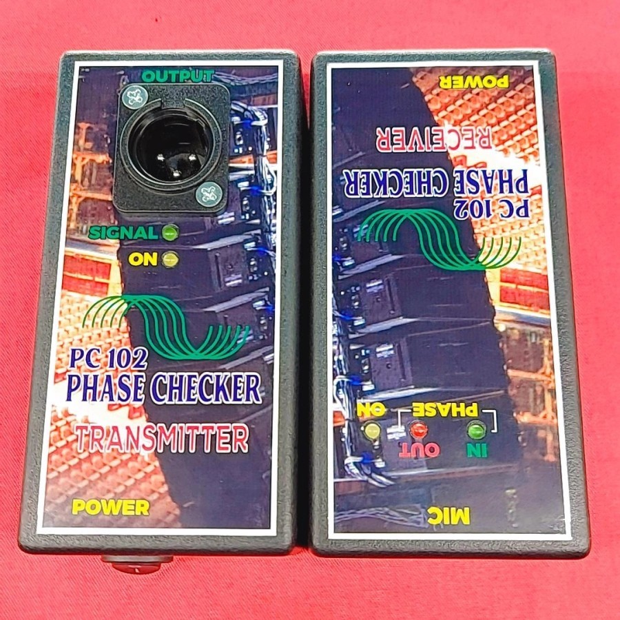 Jual cek phase speaker 1 set polarity checker speaker / pase chacker ...