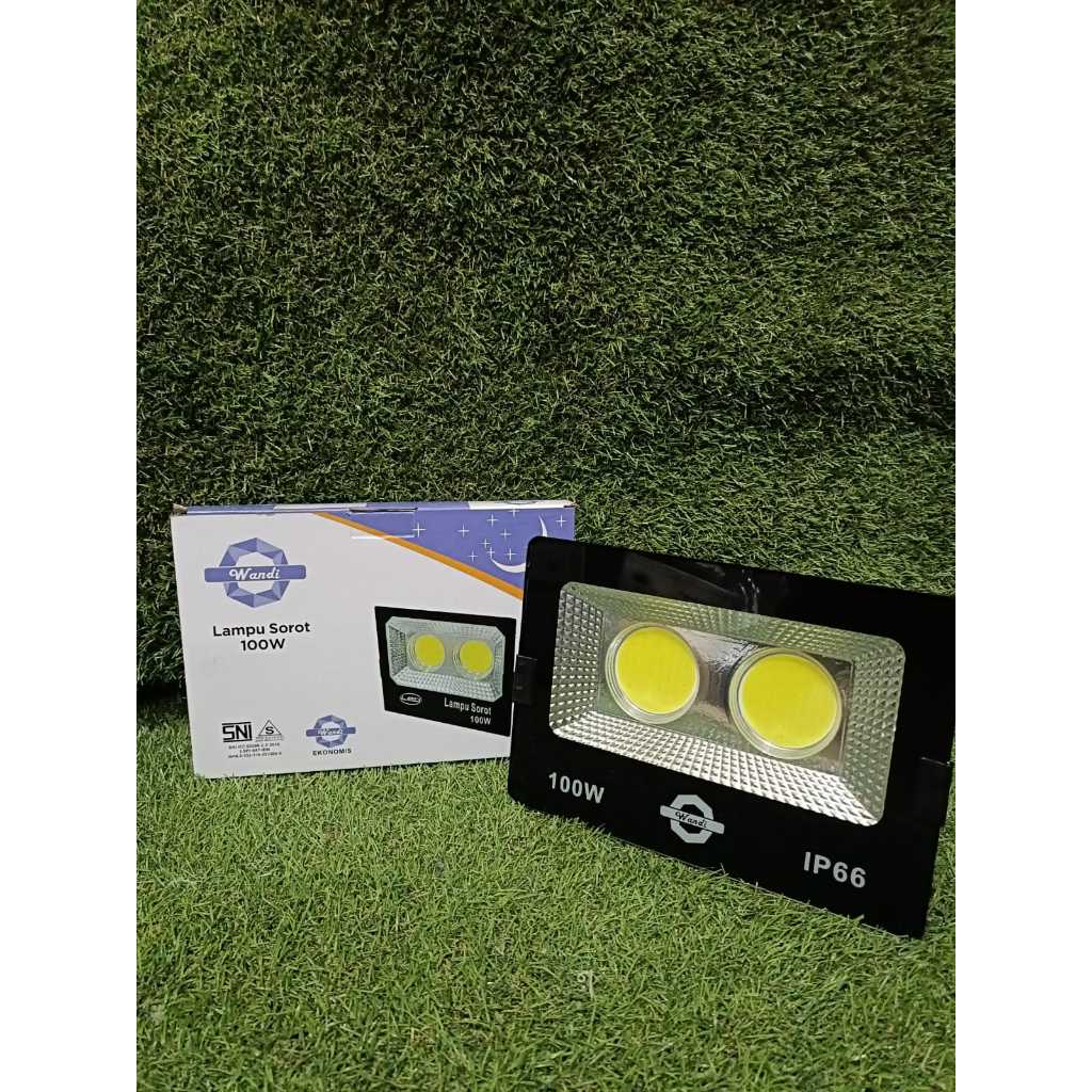 Jual Wandi Lampu Kap Sorot Led / Flood Lamp Led 220V / 100w Outdoor ...
