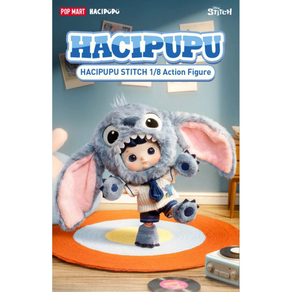 Jual HACIPUPU STITCH 1/8 Action Figure - POP MART | Shopee Indonesia