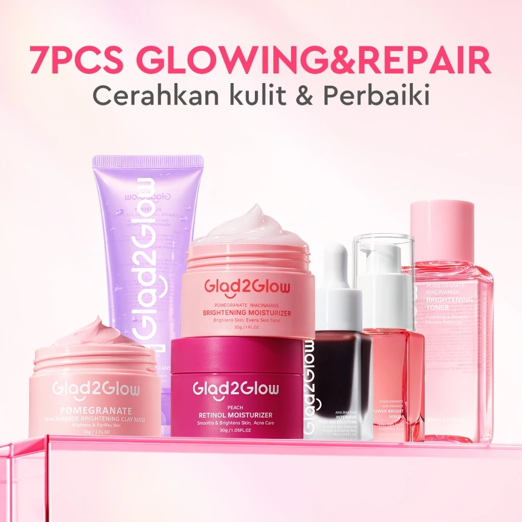 Glad2Glow Renew Bundle 7-in-1 dengan Diskon 10% Sekarang!