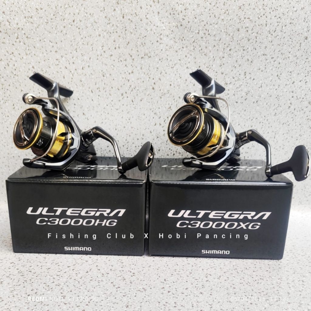 harga reel shimano ultegra 2017 Jual Reel Pancing Shimano Ultegra FD 2025 1000 2500HG C3000 HG XG 4000  C5000XG, Power Handle, Untuk Galatama, mancing laut, Popping , 100%  Original