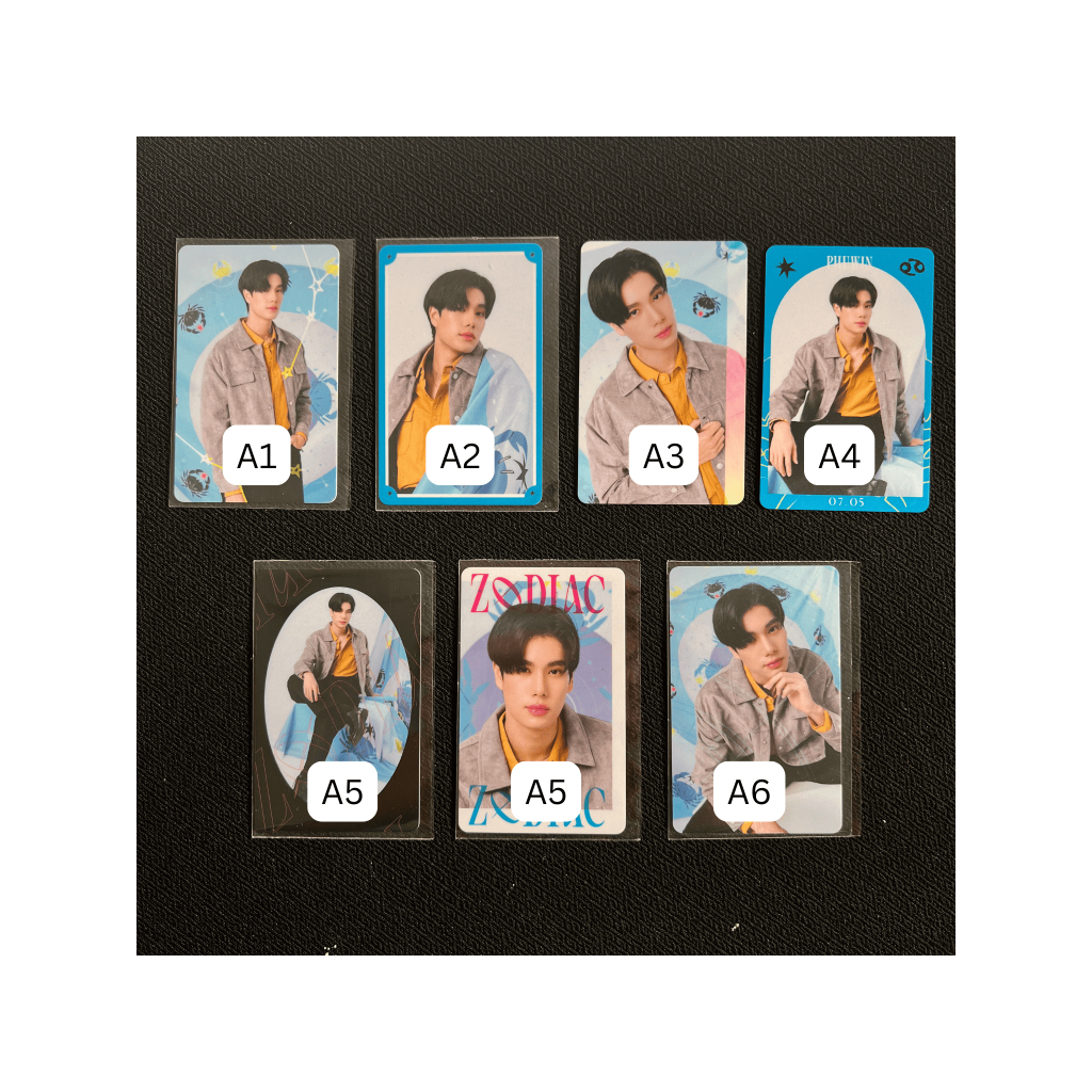 Jual [DDALGI.ID] PHUWIN ZODIAC PHOTOCARD OFFICIAL AKTOR GMMTV THAILAND ...