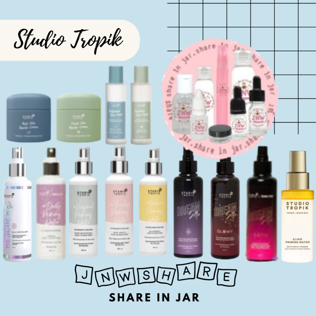 Jual [SHARE]⭐JNW⭐ STUDIO TROPIK Primer Serum Mist Elixir Priming Water ...
