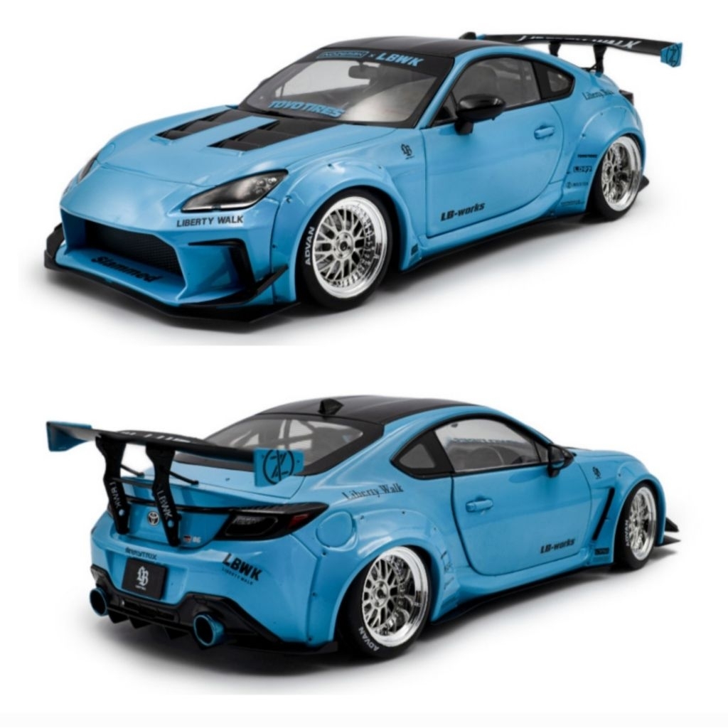 Jual Solido, Toyota GR86 LBWK 2024 baby blue | Shopee Indonesia