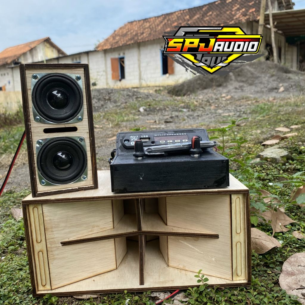 Jual Paket Sound Miniatur Fullset Box KIMOCHI Double 3 Inch dan Line ...