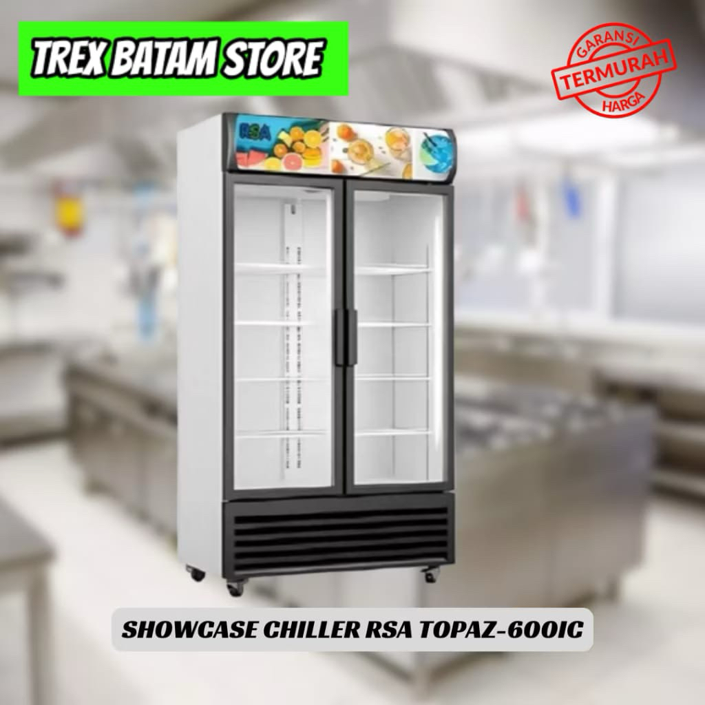 Jual SHOWCASE 2 PINTU RSA TOPAZ 600 IC 568 LITER GARANSI RESMI [ BATAM ...