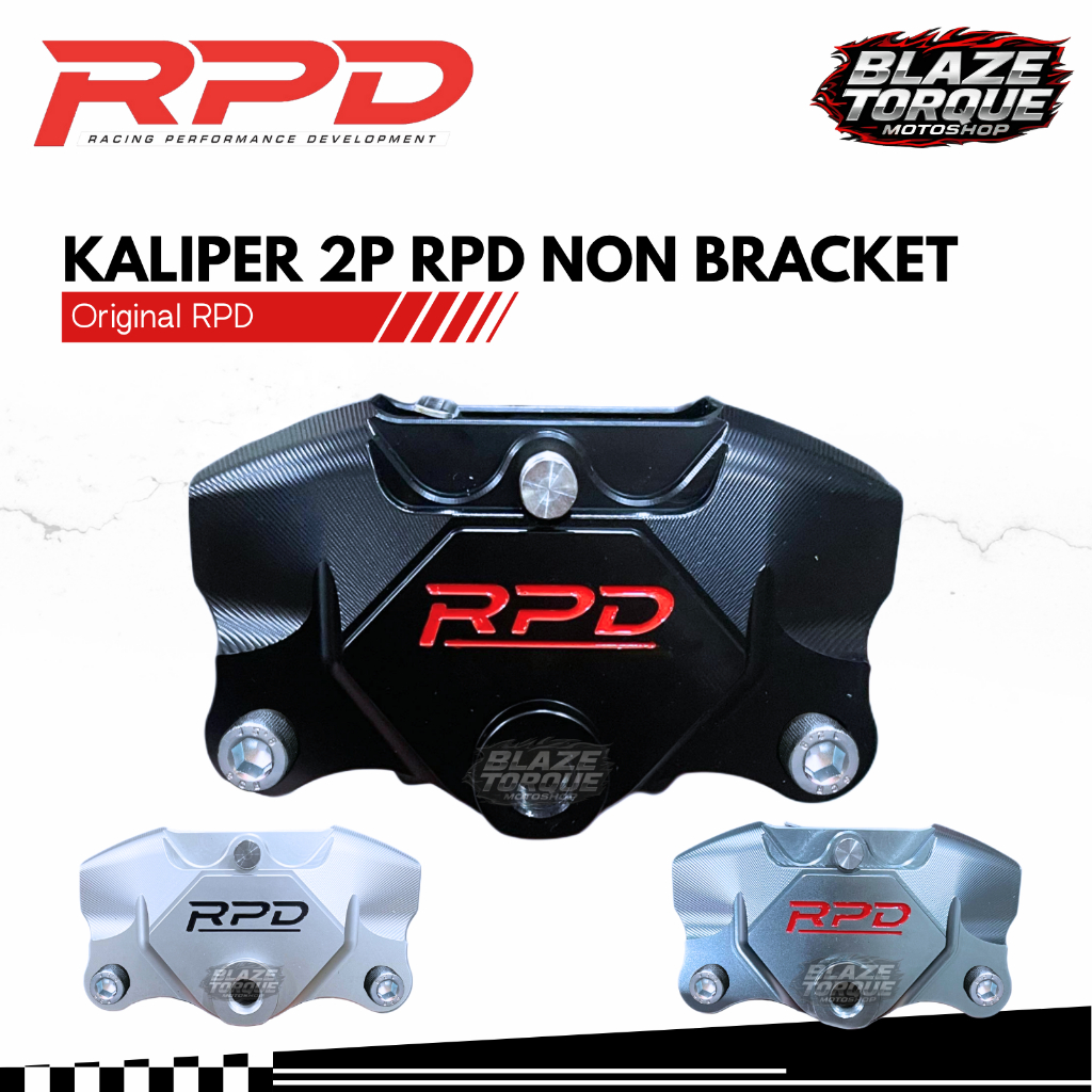 Jual Kaliper RPD 2 Piston 2P + Bracket Depan Disk 260mm Kaliper Vario ...