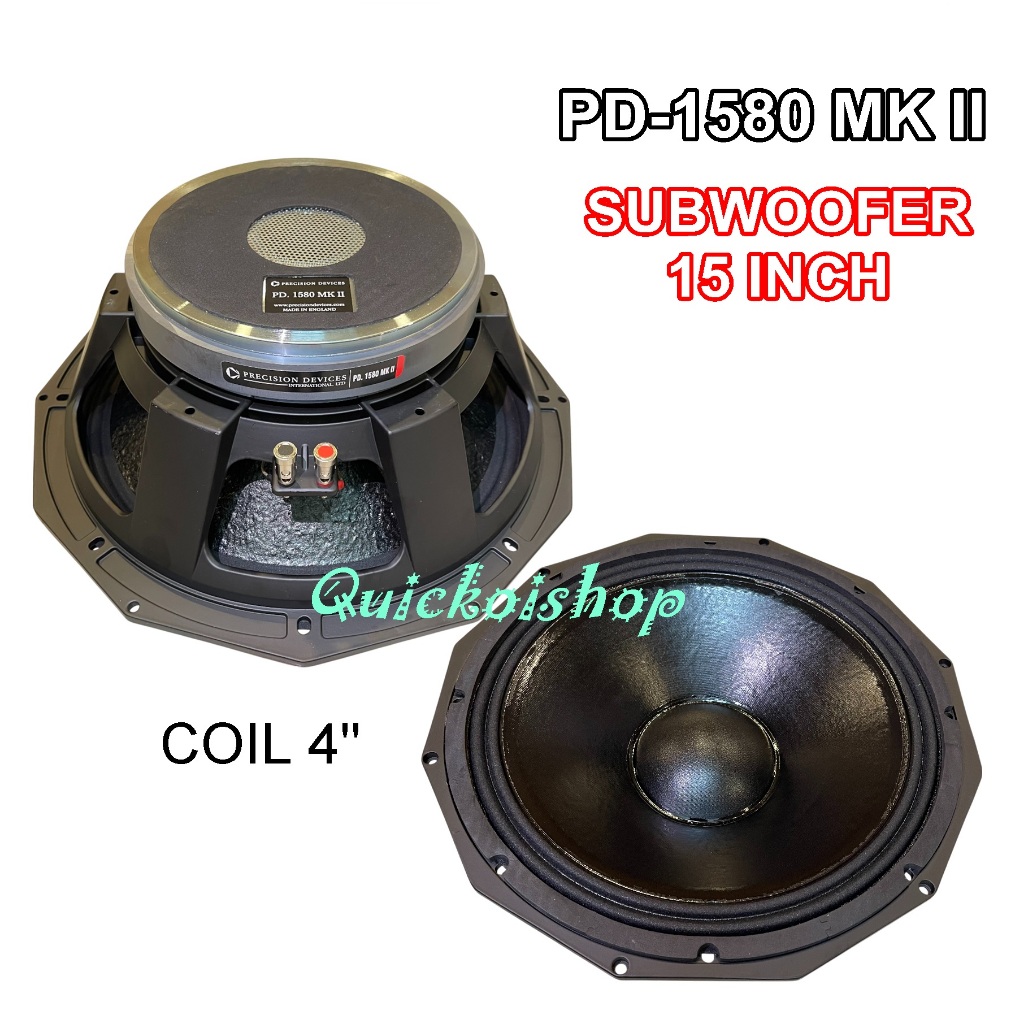 Jual Speaker Component PD-1550 Speaker Komponen 15Inch Voice Coil 4 ...