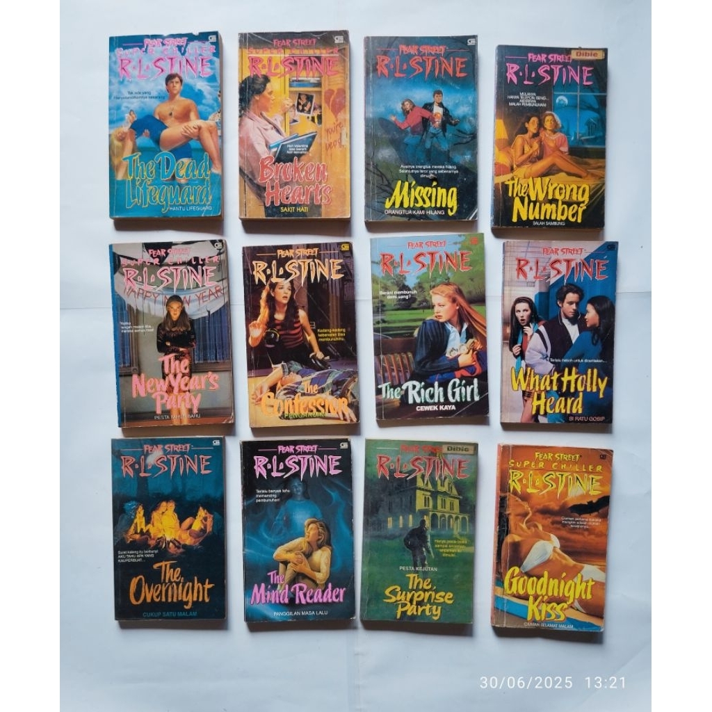 Jual Buku Novel seri FEAR STREET R.L.STINE; THE DEAD LIFE