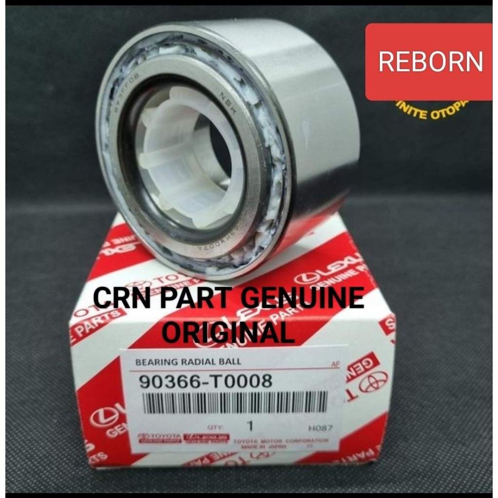 Jual BEARING RODA DEPAN TOYOTA KIJANG INNOVA REBORN ORIGINAL GARANSI ...