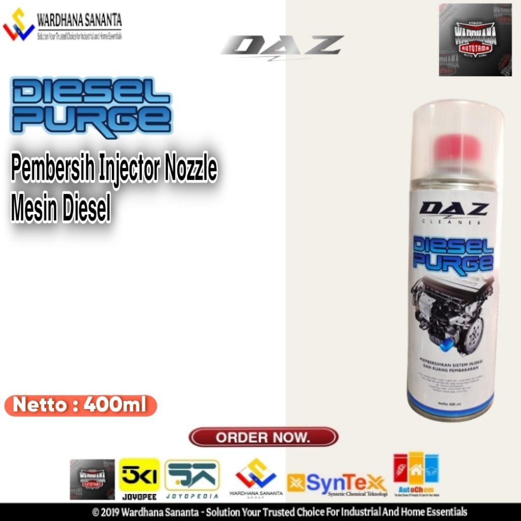 Jual Diesel Purge 400ml - Cairan Purging Pembesih Injector Nozzle ...