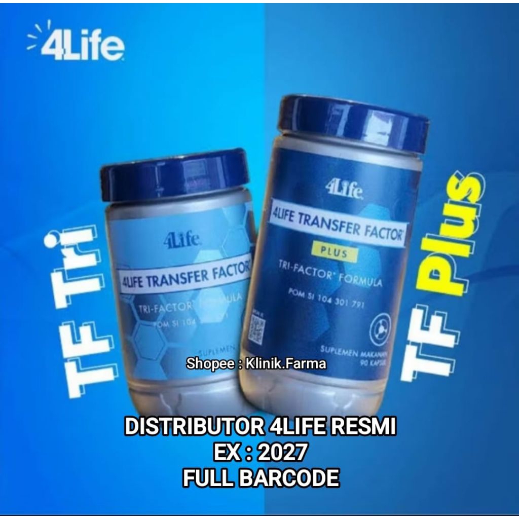 Jual 4LIFE TRANSFRR FACTOR TRI FACTOR ASLI ORIGINAL IMUN TUBUH | Shopee ...