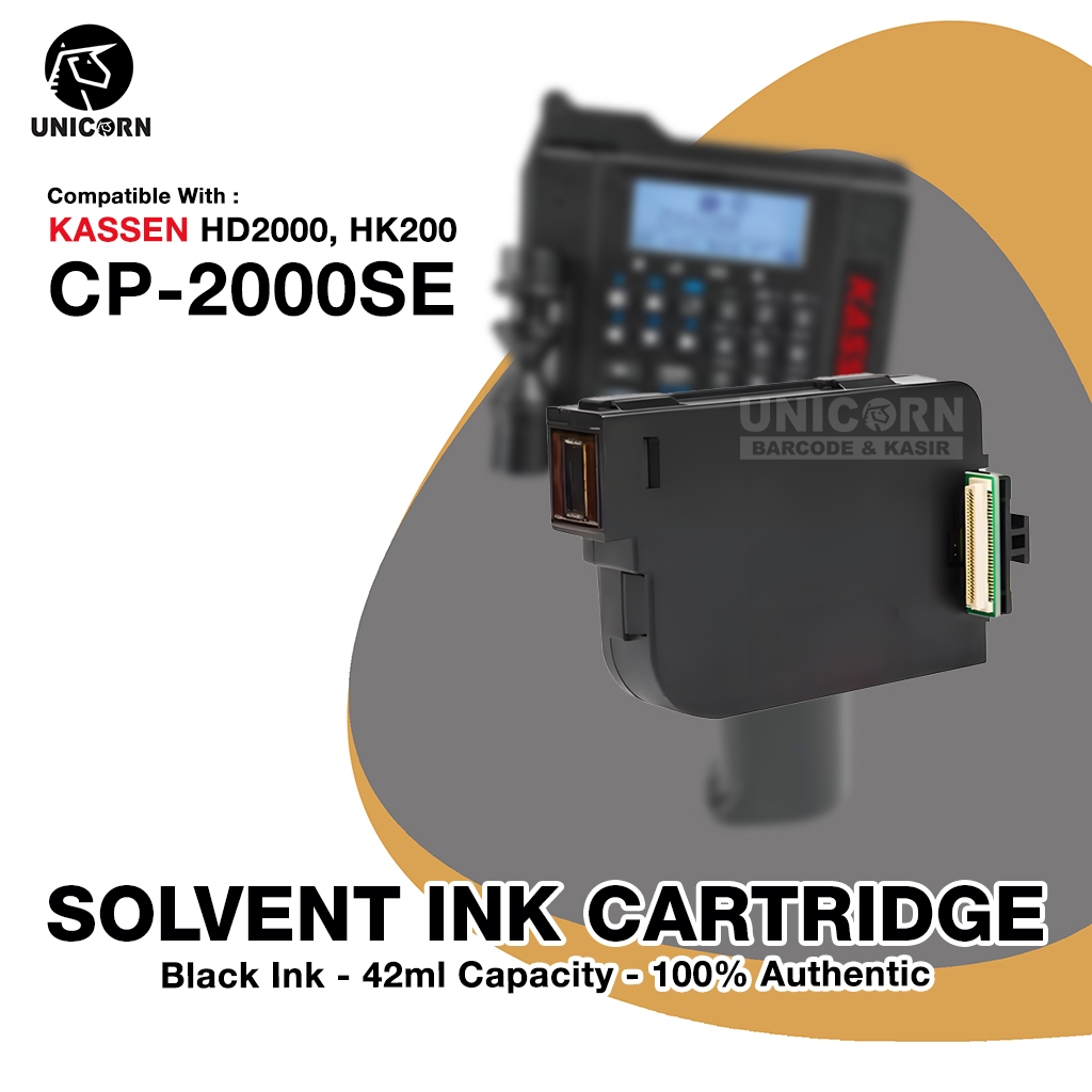 Jual Tinta Cartridge Catridge Solvent Ink Hitam Printer Inject - Kassen ...