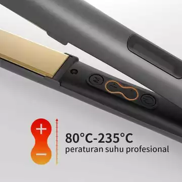 LIVCHIC LS303 Catokan Rambut Tourmaline Keramik 2 IN 1 Pelurus Dan Curly Hair Straightener