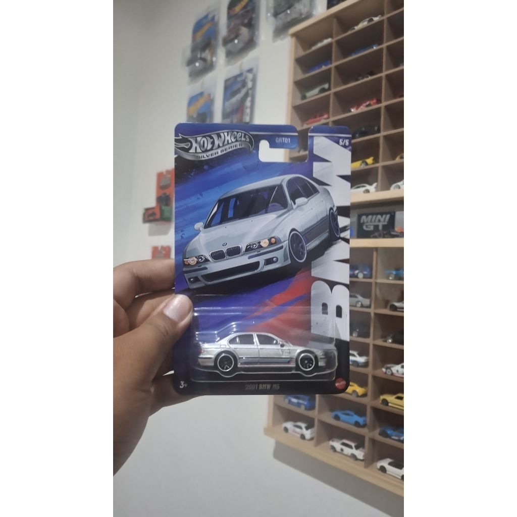 Hot Wheels 1992 BMW M3 Silver Series série prata | Brasil