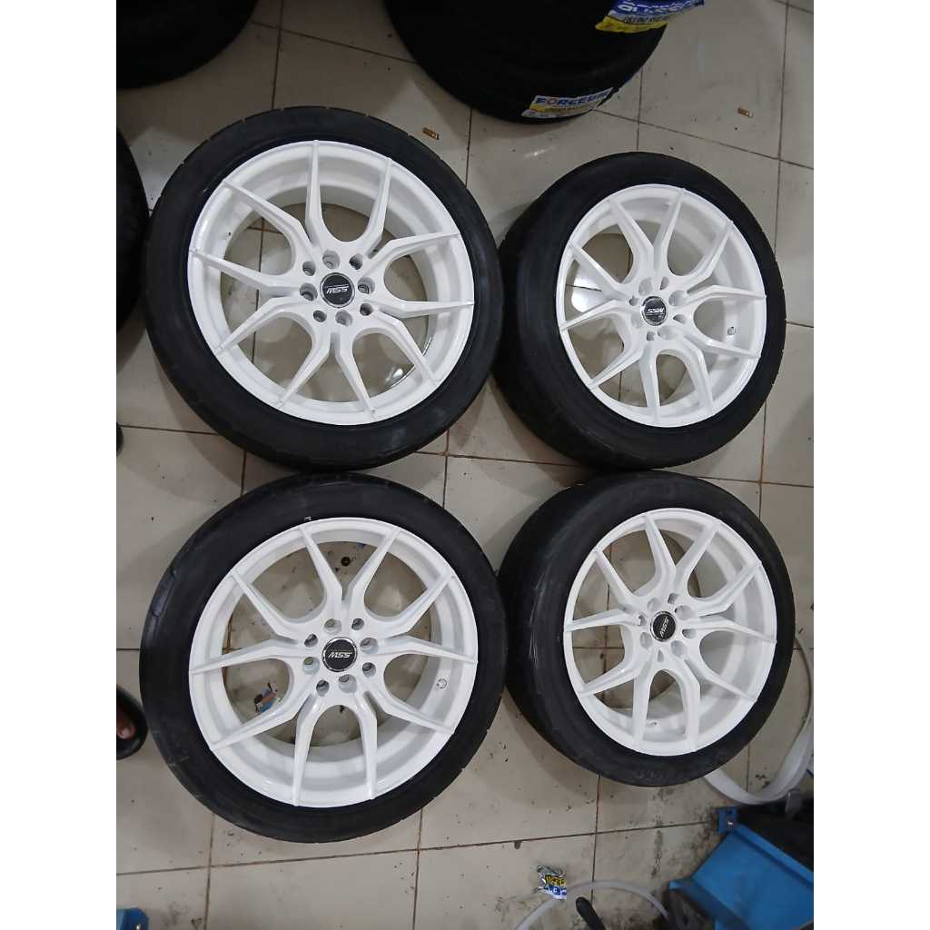 Jual VELG MOBIL RACING SSW RING 17 LEBAR 8 LUBANG BAUT PCD 4X100, 4X114 ...