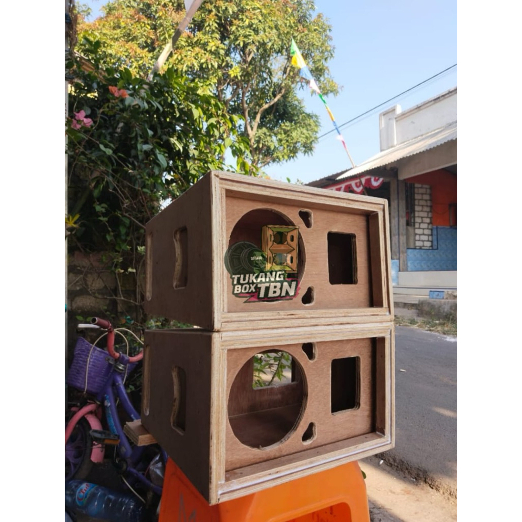 Jual potongan box line array/midlle 6,8,10inch single twiter | Shopee ...