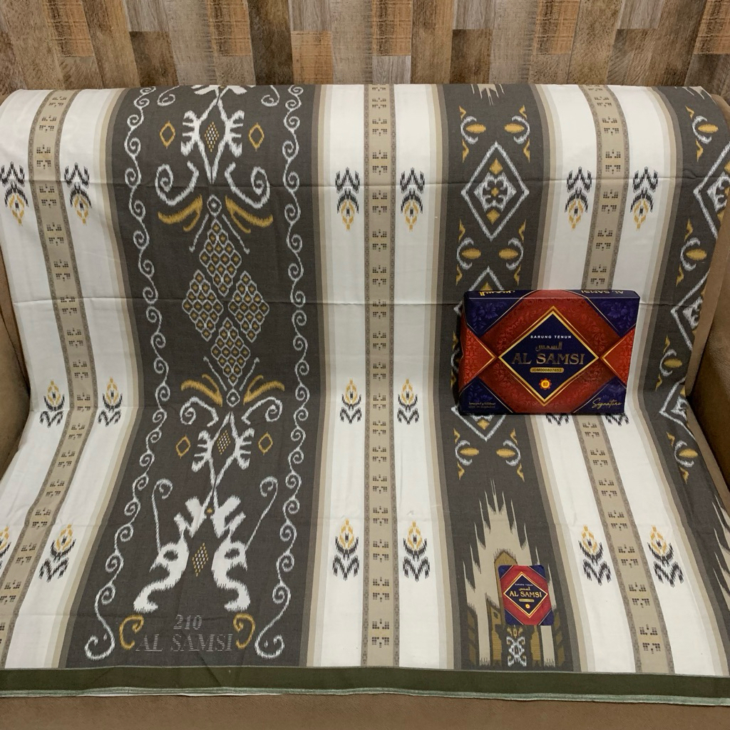 SARUNG MOTIF TENUN ALSAMSI MOTIF BHS TERBARU 2
