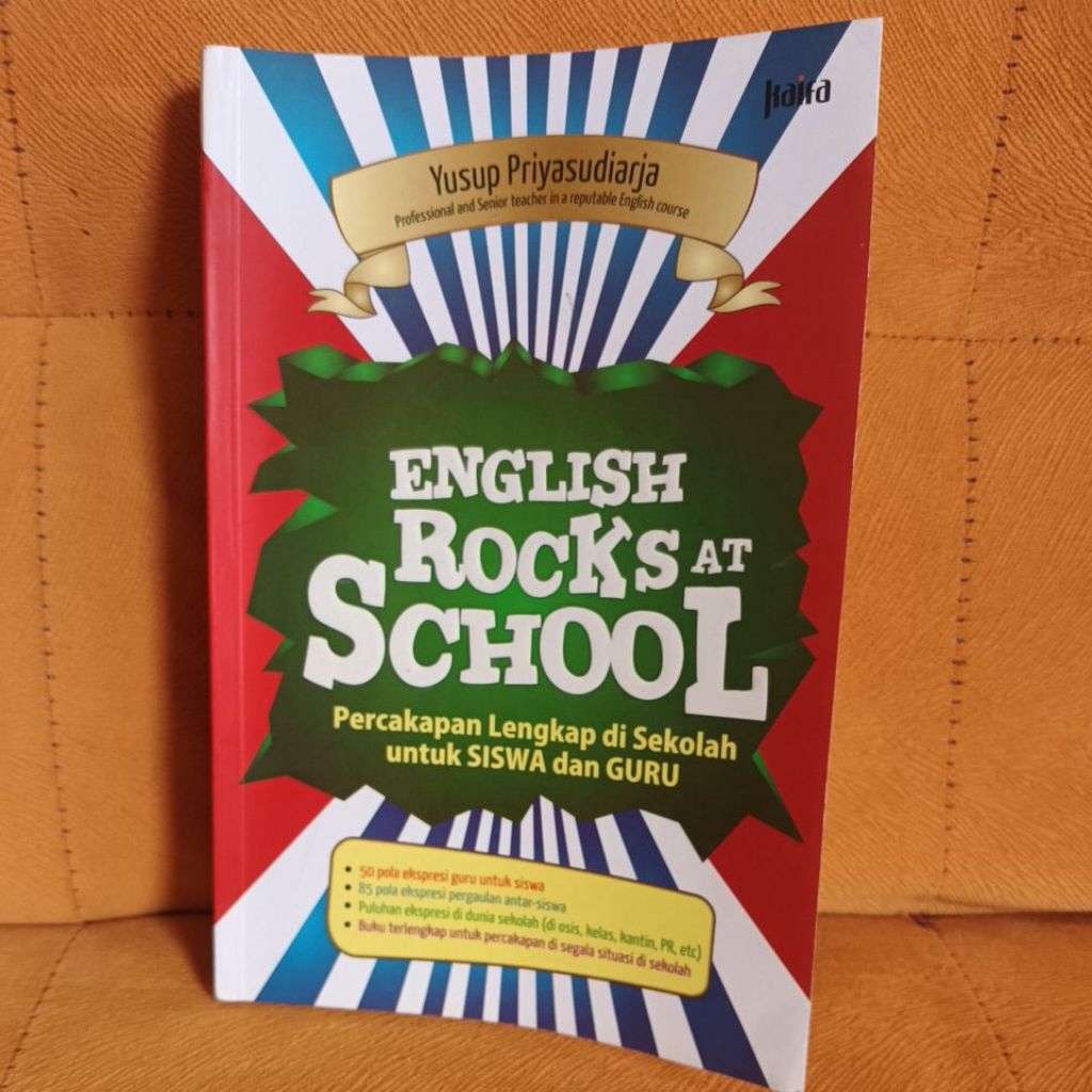 Jual English Rocks At School, Percakapan Lengkap di Sekolah untuk SISWA ...