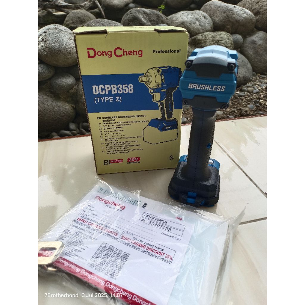Jual Dongcheng DCPB 358Z impact wrench Brushless unit only | Shopee ...