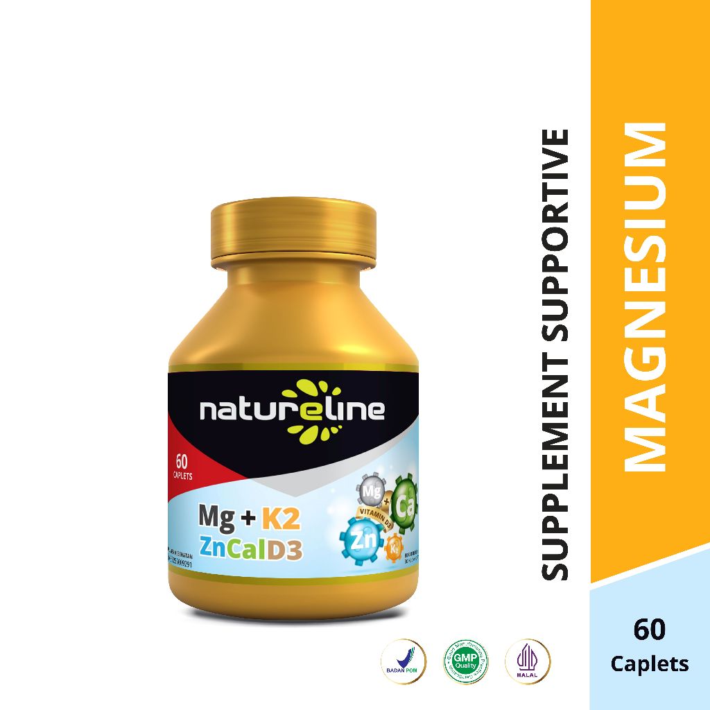 Jual Natureline MG+K2 ZnCalD3 isi 60 | Shopee Indonesia