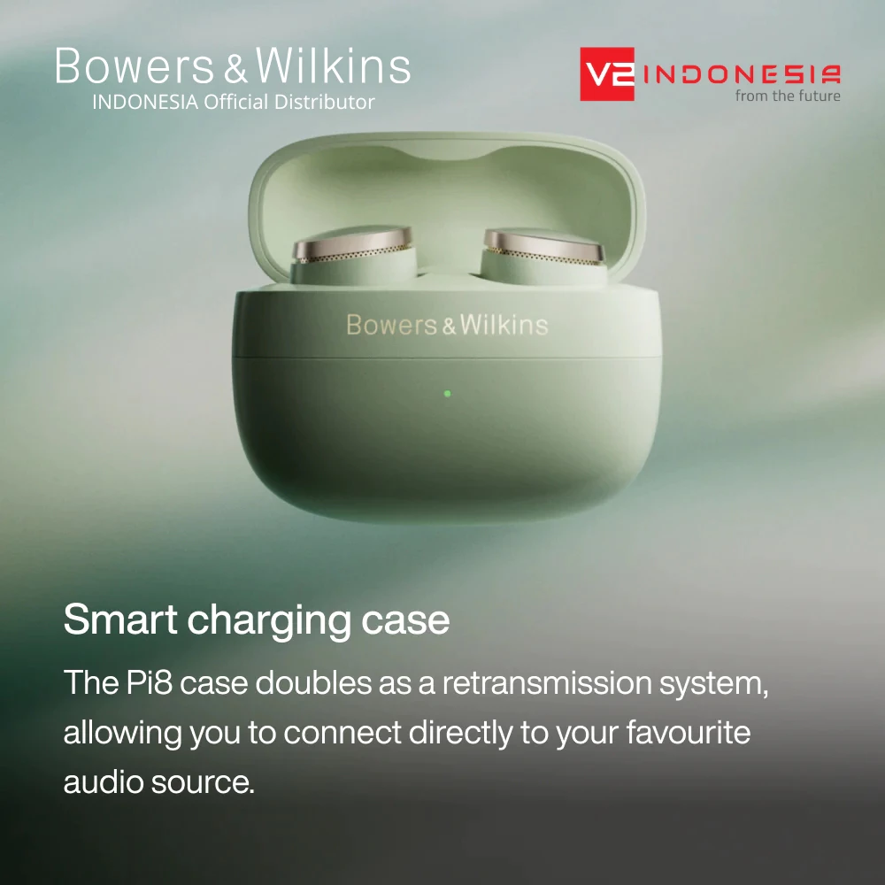 Bowers & Wilkins B&W Pi8 In-ear True Wireless earbuds - Jade Green