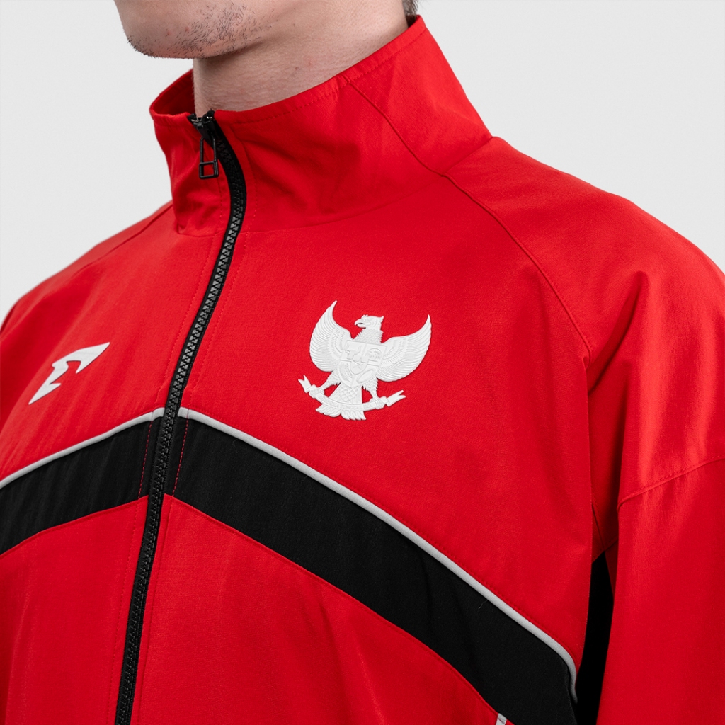 Jual Erspo Timnas 2025 Travelling Jacket Red | Shopee Indonesia