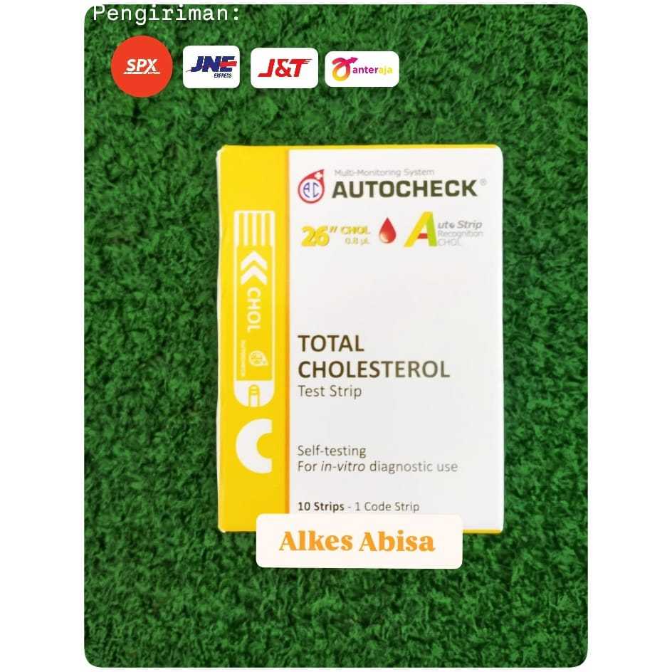 Jual Autocheck Cholesterol Strip 10s Strip MURAH | Shopee Indonesia