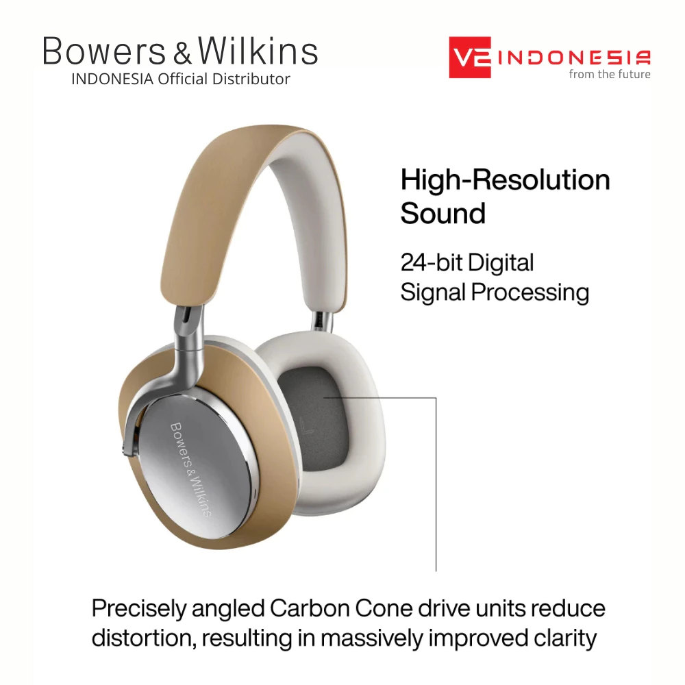 Bowers & Wilkins B&W Px8 Over-ear noise-canceling headphones - Tan