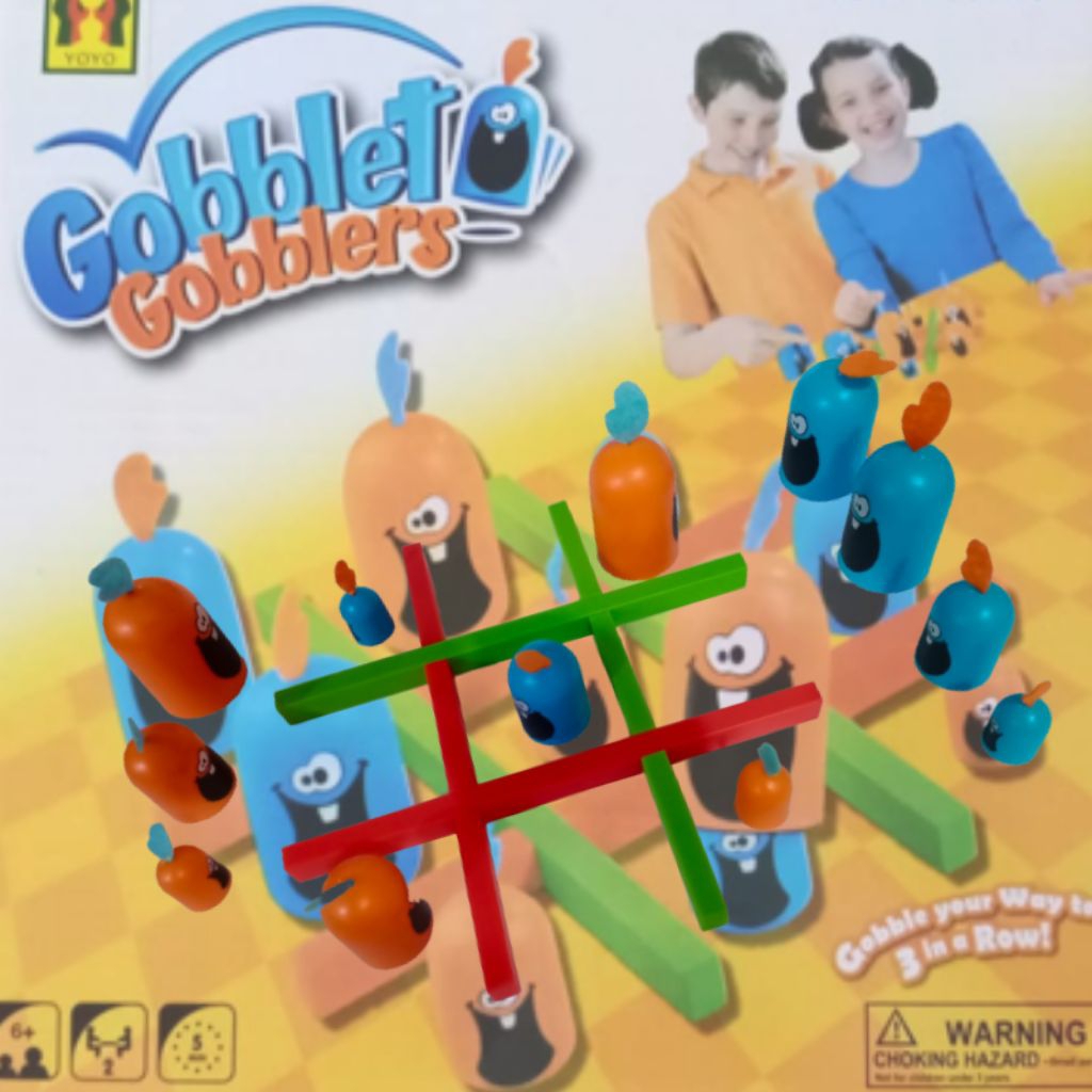 Jual Mainan board game gobblet gobblers papan catur haphap dam daman ...