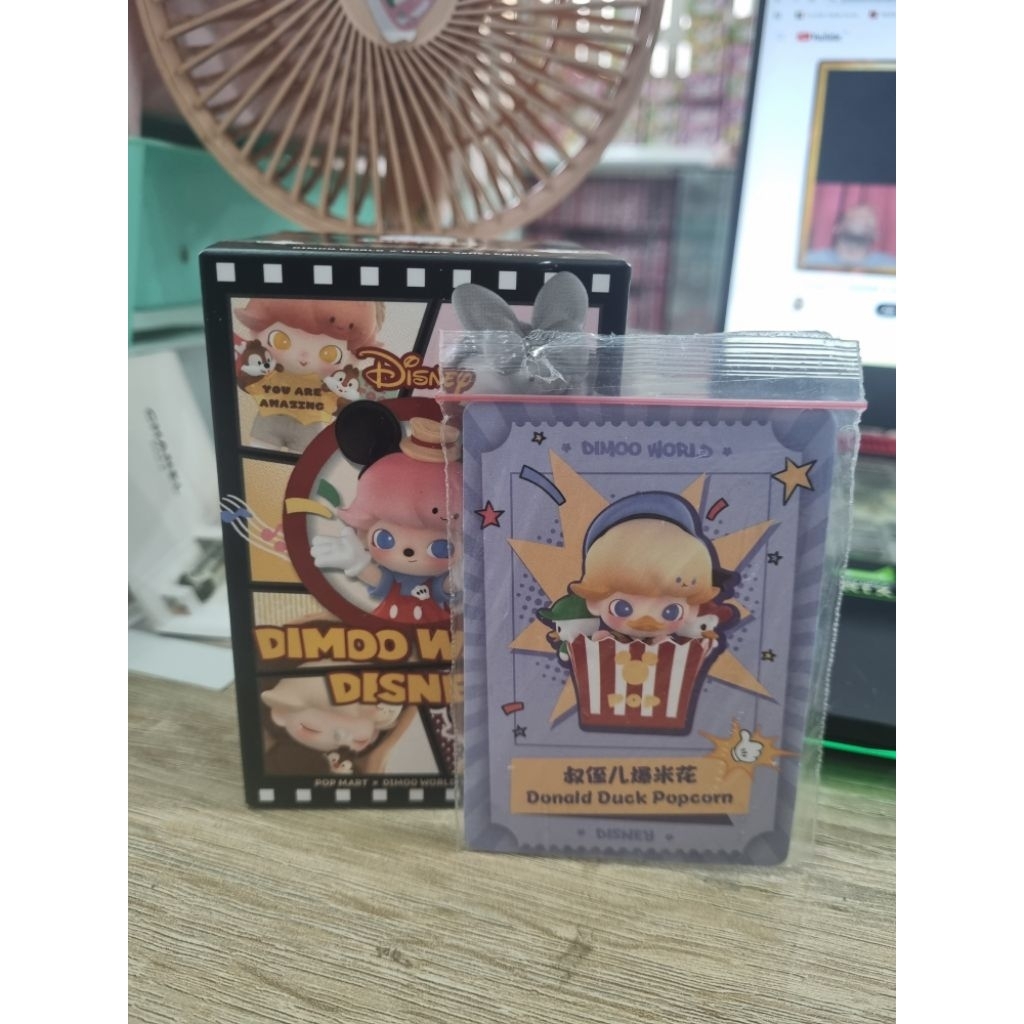 Jual Pop Mart dimoo world disney donald duck popcorn figure | Shopee ...