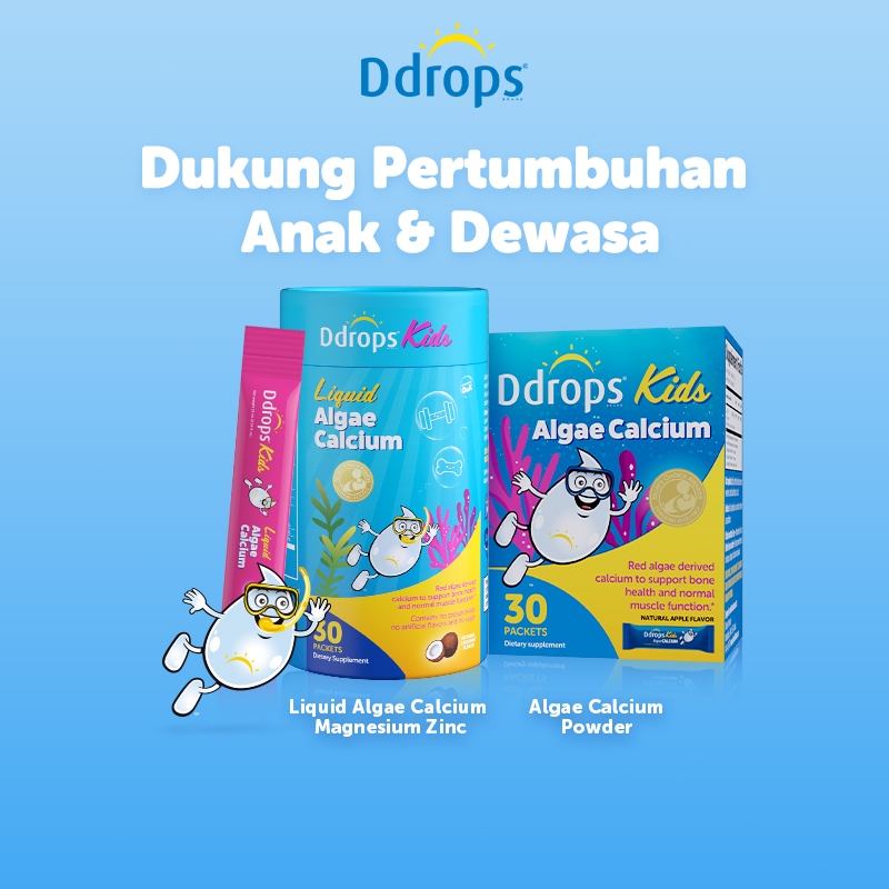 Jual Ddrops Anak Suplemen Alga Kalsium Magnesium Seng Cair | Mendukung ...