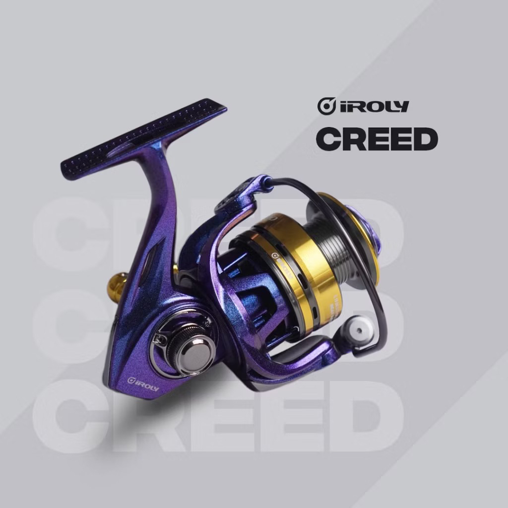 Jual Reel IROLY Creed Spinning Graphite Body V-Shaped | 1000 2000 3000 ...