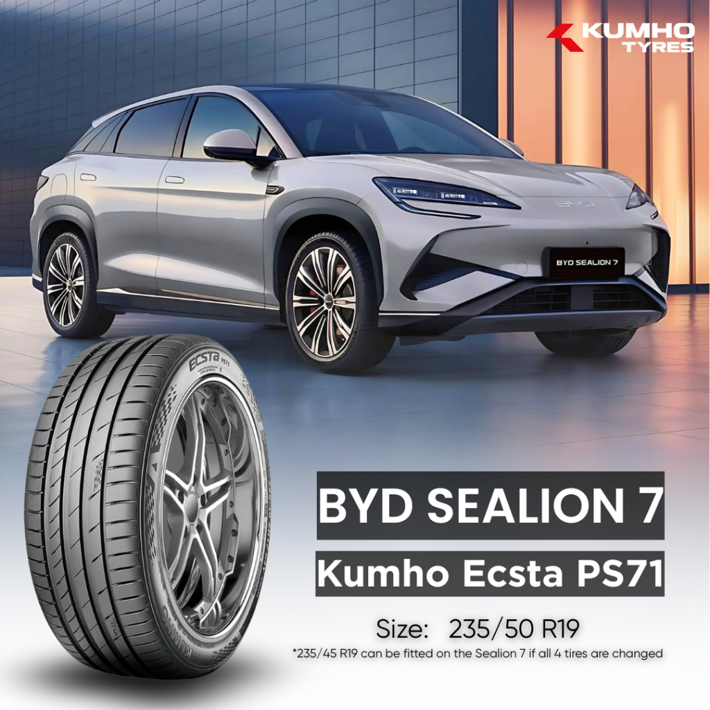 Jual Kumho Tire Ecsta PS71 XL 235/45 R19 99V Ban Import Original