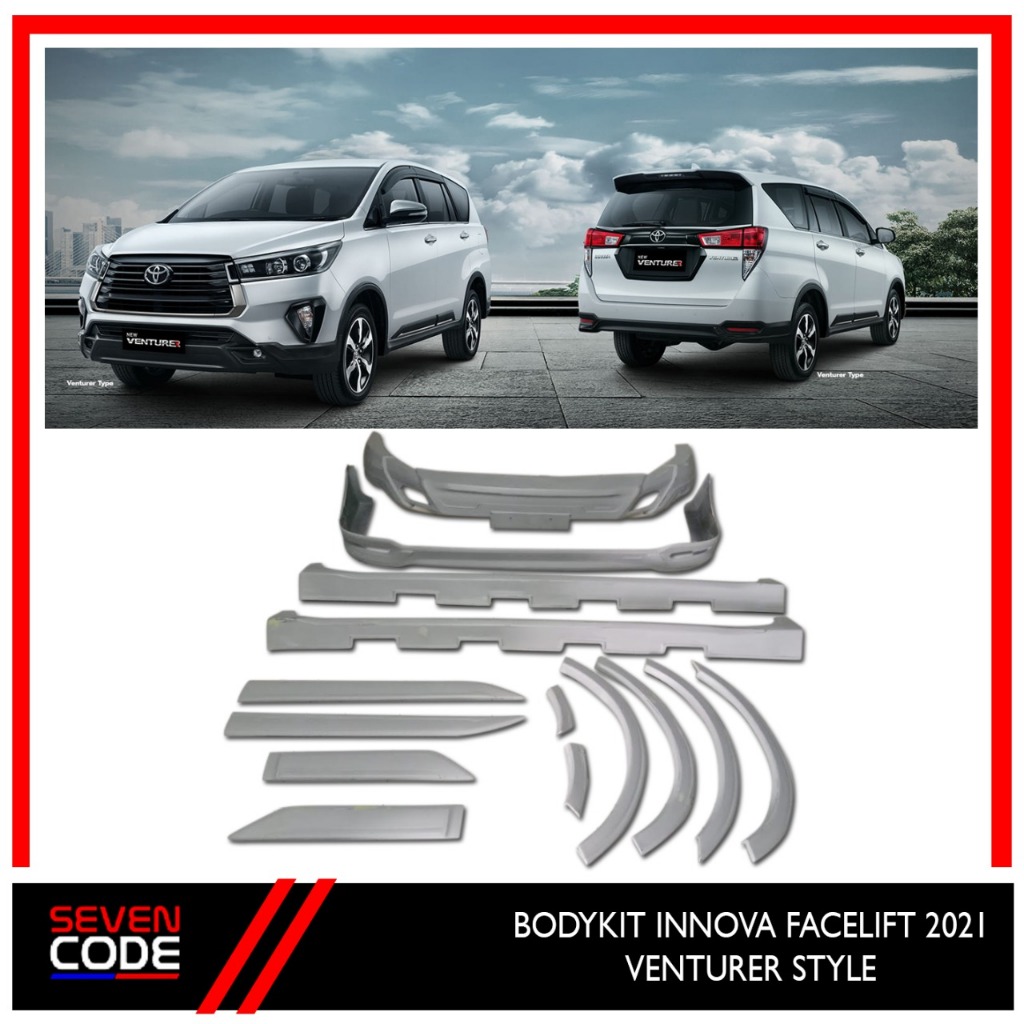 Jual BODYKIT INNOVA REBORN 2021-2025 MODEL VENTURER BODY KIT INNOVA ALL ...