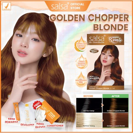 Jual SALSA Dream Hair Color - Cat Rambut Permanen Praktis Intens Tahan ...