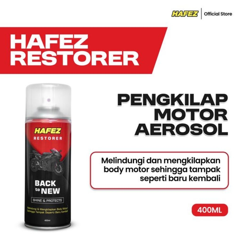 Jual HAFEZ RESTORER pengkilap dan pelindung body motor dan mobil ...