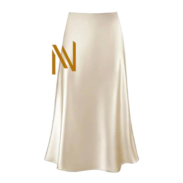Rok Satin Silk Premium Rok A Line Rok Satin Maxi Skirt Duyung Size S XXXL