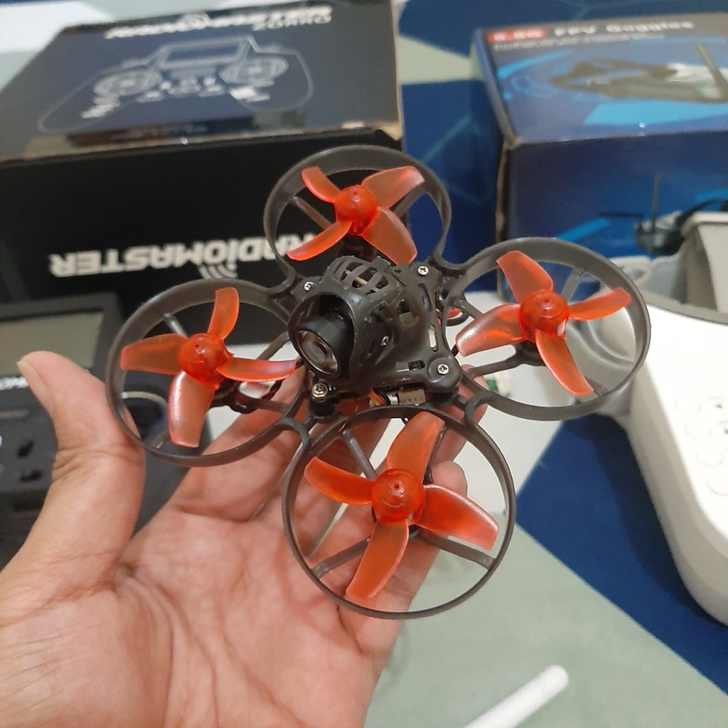Jual Quad Drone FPV Micro Brushless 75mm Mobula FULL HD 1080p 60fps ...