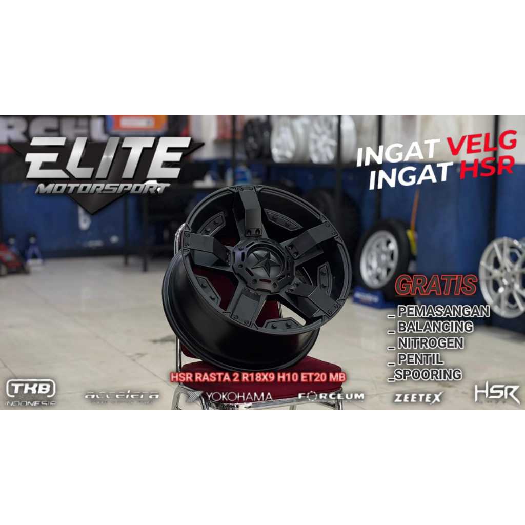 Jual Velg Racing R18 For Mobil Innova Rush Terios Xpander Hrv Crv ...