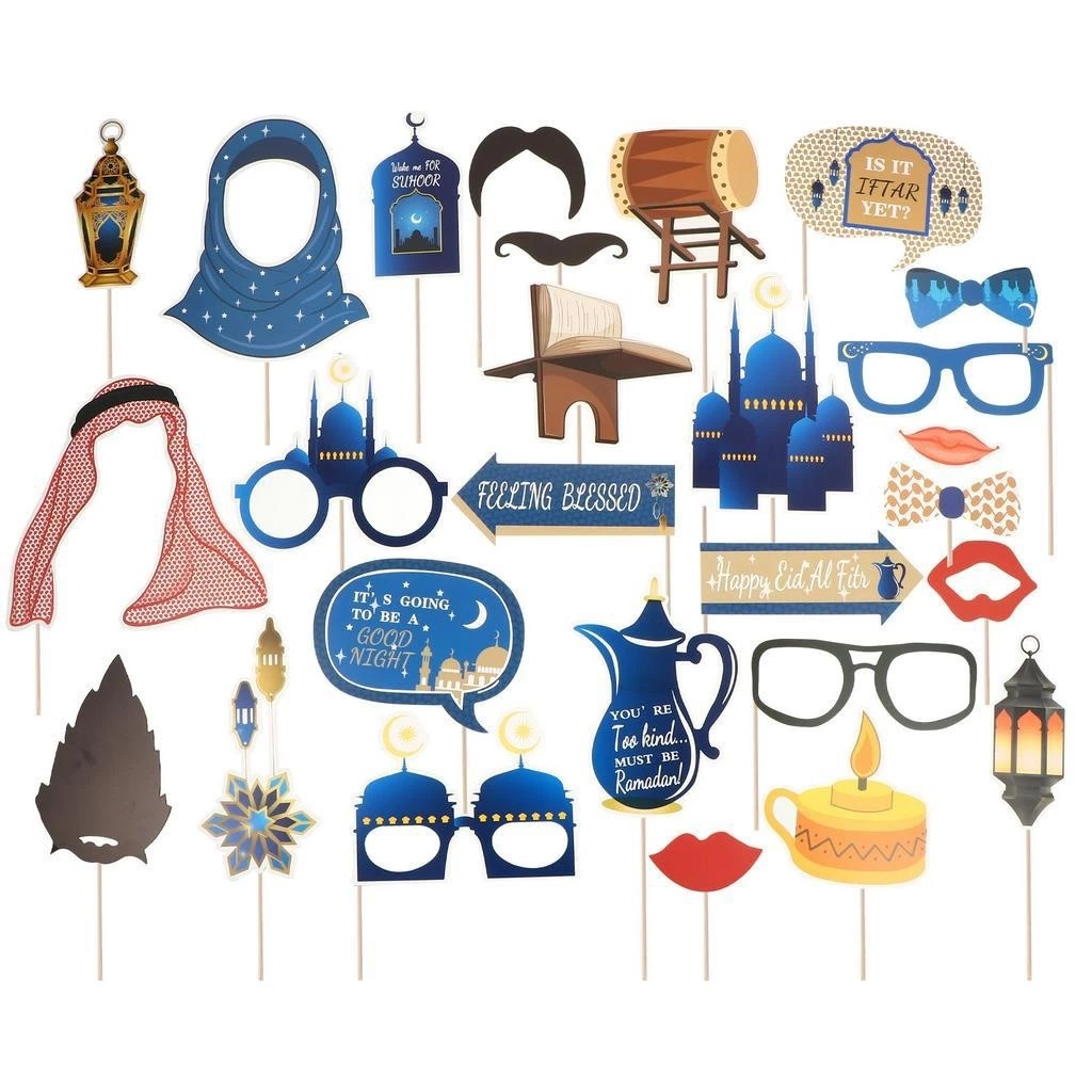 Jual Photo Booth Props Ramadan & Lebaran /Properti Foto Lucu Lebaran ...