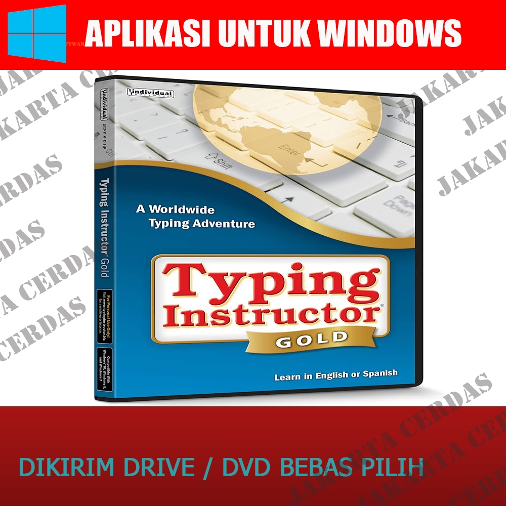 Jual APLIKASI TYPING INSTRUCTOR FOR KIDS GOLD V3 – PROGRAM PELATIHAN ...