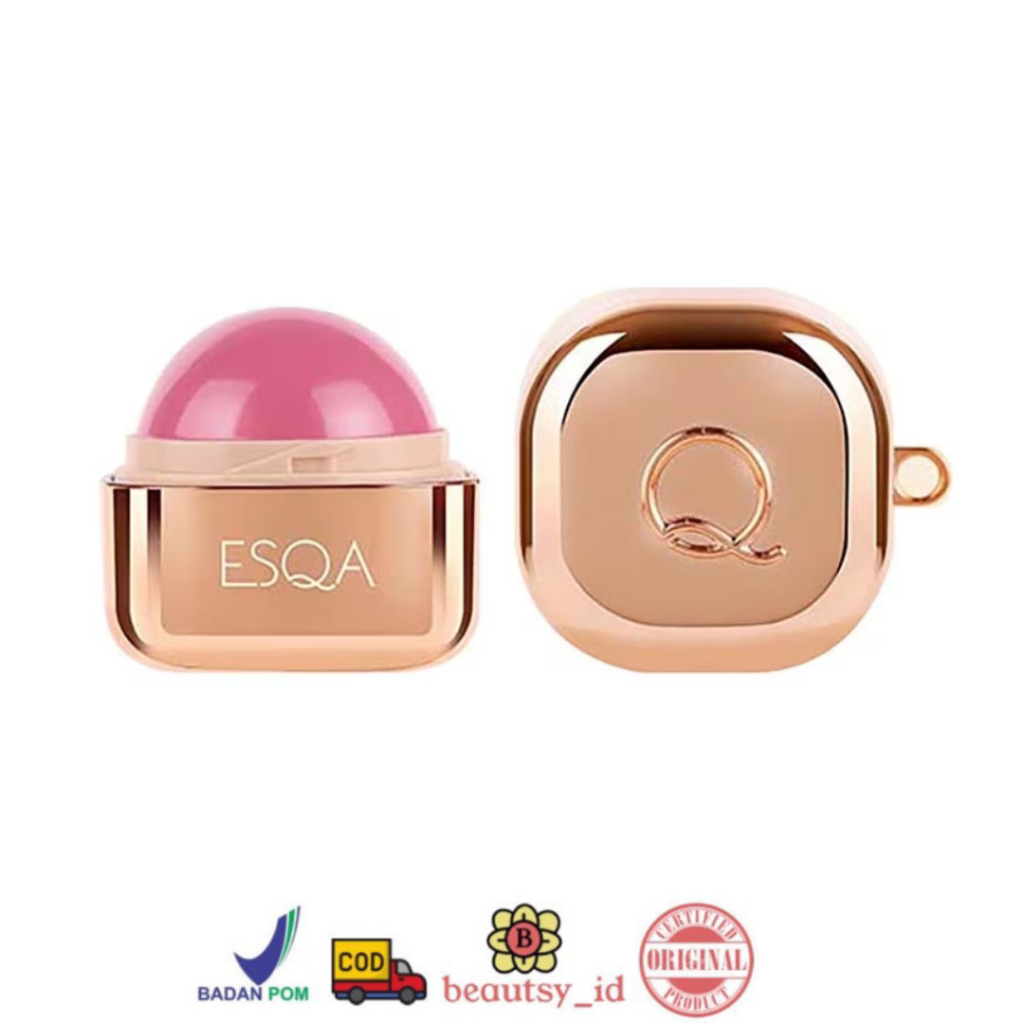 Jual ESQA Bitty Balm Stick Blush Blushon Cream Original BPOM COD Gojek ...