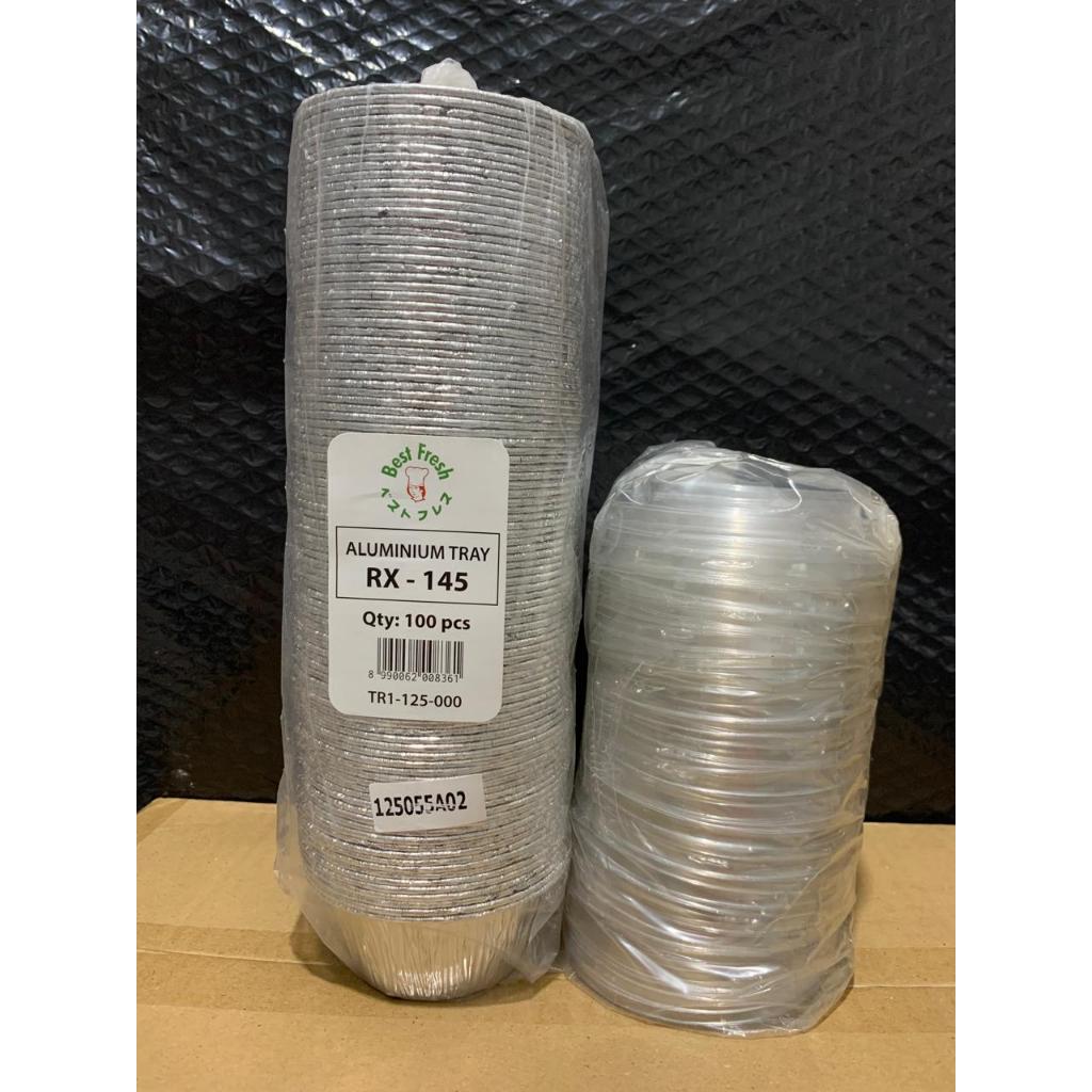 Jual Harga 100pcs Alumunium foil tray RX 145 Rx-145 Tanpa Tutup / cup ...