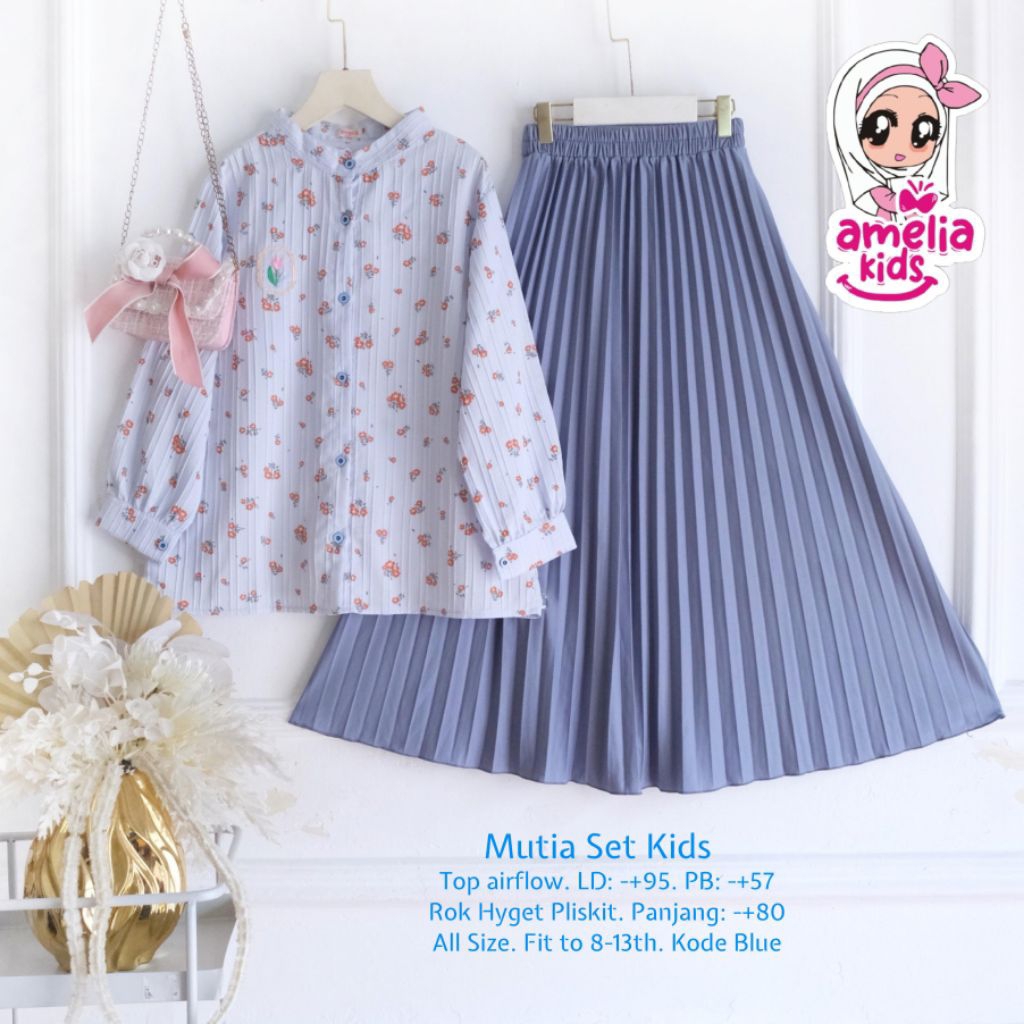 Jual Tunnshope - MUTIA SET KIDS - oneset anak perempuan premium ...
