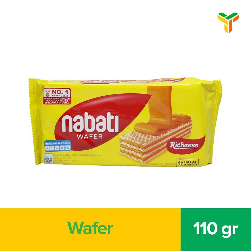 Jual Richeese Snack Wafer Keju 110 Gram | Shopee Indonesia